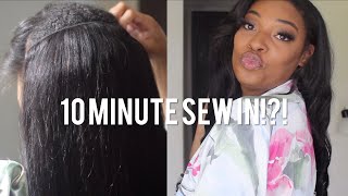 How I Install Clip Ins Like A Sew In | Diamond Dynasty Virgin Hair Clip Ins Demo | Simplybriannab