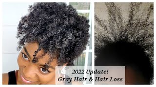 2022 Natural Hair Update + Photos - Hair Loss & Gray Hair - 4C Hair/Type 4 Hair  Hd 1080P