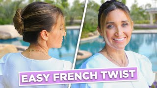 Easy French Twist Updo | Cute Girls Hairstyles