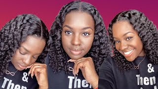 I Am Shook | Invisible Hd Swiss Lace Skin Melt Curly Wig Ft. Superbwigs