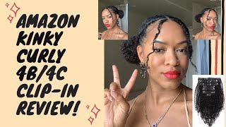 Amazon Natural Human Hair Clip In Extensions| Worth The Buy? |3 Week Update| Amazon Hair, Amazon Wig