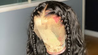 How To Bleach Knots & Pluck Frontal | West Kiss Hair |