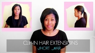 How To Install Clip-In Extensions On Short Hair
