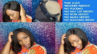 #30 Vivi Hair Fake Scalp Wig Omg Sis I Wasn'T Ready!!!!! Beginner Friendly Wig Pre Made Scalp W