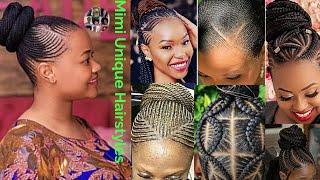 Slay It This Wayunique Trendy Updos Braids Hairstyles Ideas For Black Women.