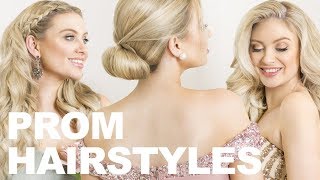 Prom Hairstyles: 3 Cute & Easy Red Carpet Worthy Hairstyles | Milk + Blush Hair Extensions