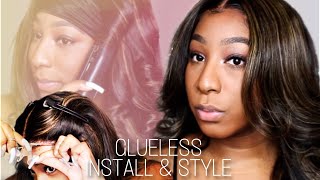 Watch Me Install & Style My Wig! | Highlighted 6X6 Closure Wig