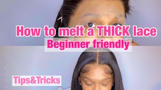 The Best Lace Melt‼️| Thick Lacewig| *Very Detailed*| Beginner Friendly✔️