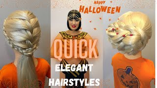 Easy Hairstyles ( Updos ) Long Or Medium Hair | Pagans Beauty