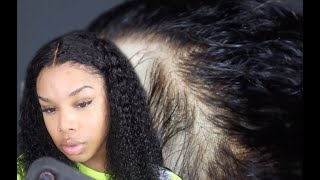 Super Natural Wig Install | Affordable Transparent Lace Ft. Dola Hair