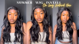 Trying A Lace Wig For The First Time Ft Ali Grace Hair + How To Safely Remove It #Wiginstall