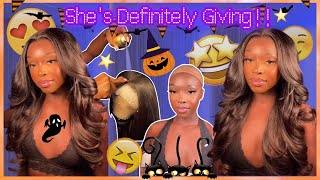 ‍♀️Scalp Look Hd Lace Front Wig! Hair Iron Get Pretty Curls | Silky Soft Ft. #Ulahair