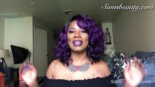 New Born Free Lace Front Wig Curved Part Magic Lace Mlc 175 / Samsbeauty.Com