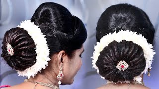 Stunning Bun Hairstyle For Bridal | Juda Hairstyle | Low & High Bun | Hairstyle For Wedding