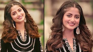 Sajal Aly Hairstyle For Wedding L Curly Hairstyles L Braided Hairstyles L Wedding Hairstyles