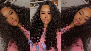 Beautiful Curly Closure Wig Install Ft Iseehair