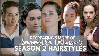 Samantha Larusso’S S2 Hairstyles | Curly Workout Hairstyles | Pt. 2