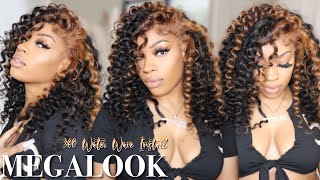 Its A Look 360 Lace Wig + Custom Color Skunk Stripe | Megalook Hair