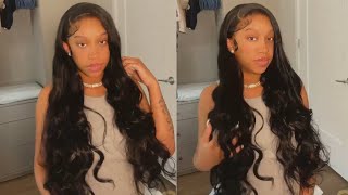 Installing Most Soft & Bouncy Hd Lace Body Wave Wig From Alipearl Hair
