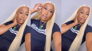 The Hd Lace 613 Wig You Need!! How To Get Roots On 613 Hair | Janet Collection