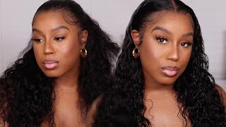 The Perfect Wig For The Summer! Loose Curly Hd Wig Install| Omgherhair