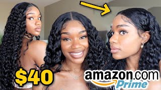 Cheap $40 Hd Lace Wig! Amazon Prime Day!!! | Twingodesses