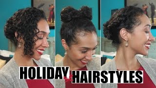 Three Easy Curly Hairstyles For The Holidays