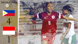 Philippines Vs Indonesia | Aff Women'S Championship 2022 Highlights