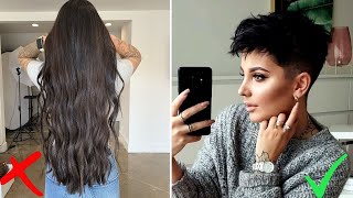 She Wanted A Pixie Haircut But Wasn'T Expecting This.....Must Watch 2022 Hair Transformations
