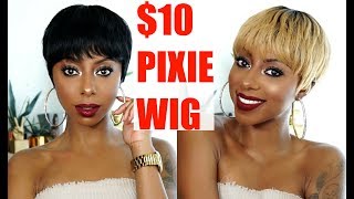 You Need This $10 Pixie Cut Wig!! Model Model Myrtle Wig |Jessica Pettway