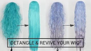 Detangle And Revive Cosplay Wigs Like A Pro + Prevent Tangles When Wearing!