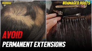 Permanent Hair Extensions Not Good For? | Not Suitable For?
