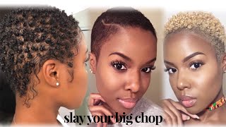 Styling Short Natural Hair 11 Ways! | Hairstyles For Big Chop + Twa  | Nia Hope