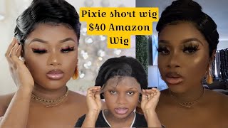 How To Install And Cut Pixie Short Wig