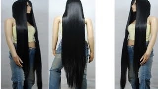 How To Silk Press 40 Inch Wig