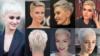 Ideal Short Pixie Haircuts & Hairstyles For Older Women Best Ideas 2022//Pixie Cut For Thick Hair