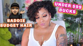 How To Style A Baddie Budget Short Pixie Lace Front Wig Under $99 Ft #Neflyonwigs