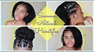 ☀️Summer Hairstyles For Natural Curly Hair 2018 (Part 1)☀️