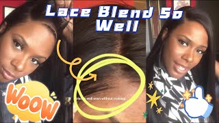 Affordable Glueless Lace Front Wig Review| Long Straight Wig Install Ft. Myfirstwig