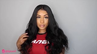Realistic Beginner Friendly??? Easiest Lace Front Wig Install | Alipearl Affordable Body Wave Hair