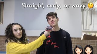 Straight, Curly, Or Wavy Hair? What High School Guys Want