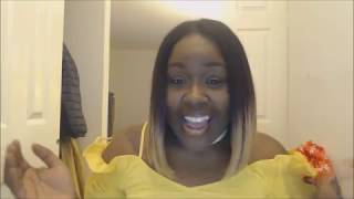 Say Me Premium Yaki Ombre Blonde Hair Review And Blunt Cut Bob/Quickweave Demo #Hairreview
