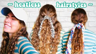 Heatless Hairstyles That Are Cute + Easy