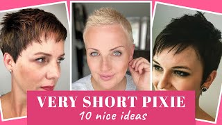 Very Short Pixie Haircut - 10 Ideas On This Feminine And Practical Haircut