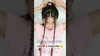 #Shorts  High Ponytail Hairstyle | Very Easy High Ponytail Hairstyle ❤️ #Youtubeshorts