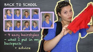 9 Easy Back To School Curly Hair Styles