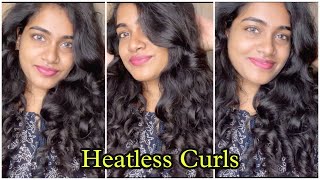 Heatless Curls | How To Curl Your Hair Without Heat | Heatless Hairstyles | Overnight Heatless Curls