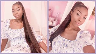 Insert Name Here (Inh) Hair Try On +  Review| Ariana Grande And Brit Ponytail