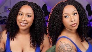 Easy Install & Gorgeous Curls! | Natural Curly (3B/3C) 13X6 Glueless Lace Wig | Ft. Curls Curls