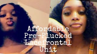 Affordable Asf! | $75 Cambodian Curly Lace Front Wig| Hairspells